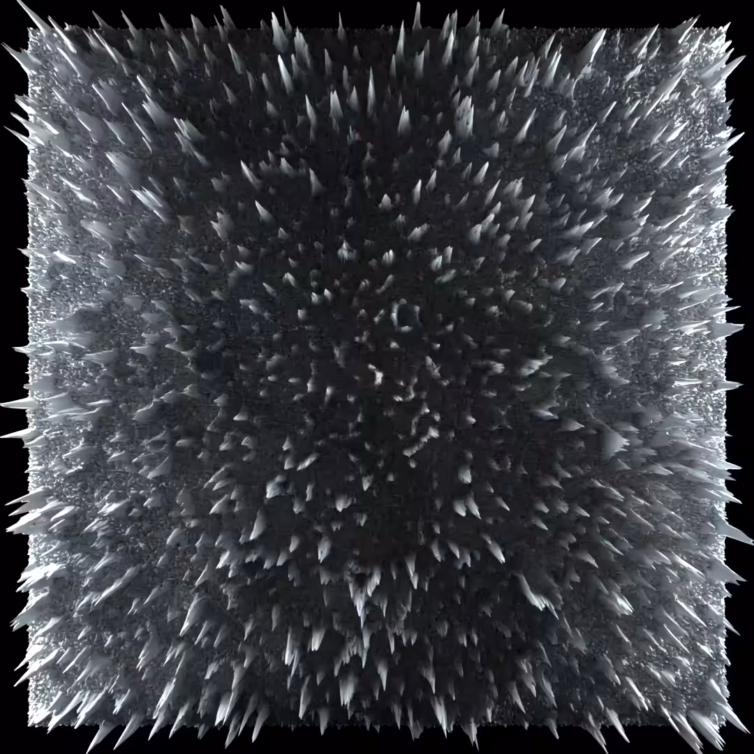 Generative Noise Patterns 9/50 (Hedgehog Noise)