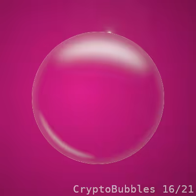 CryptoBubbles - Violet Red