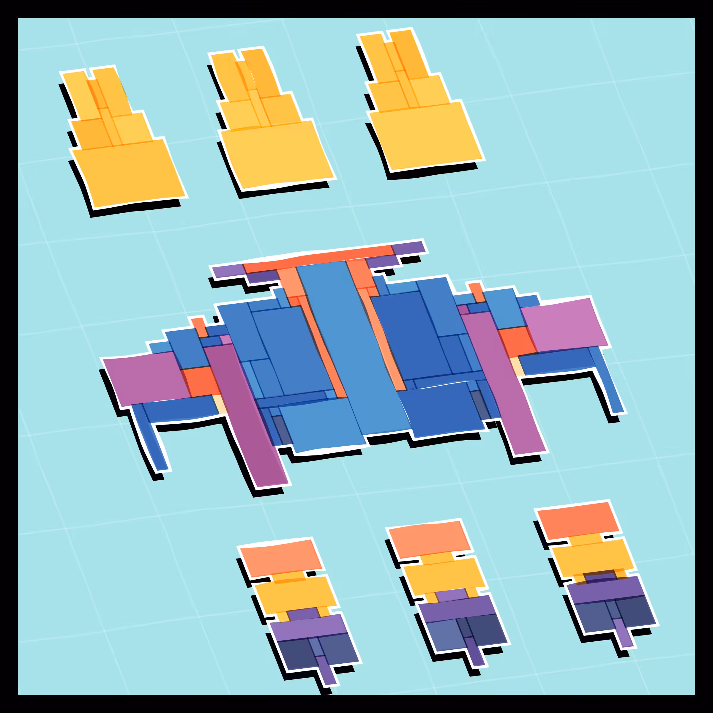 Paper Armada #2138