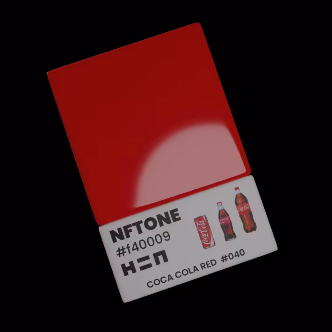 NFTONE - Coca Cola Red - #040 - H=N Mixable Swatch Collection