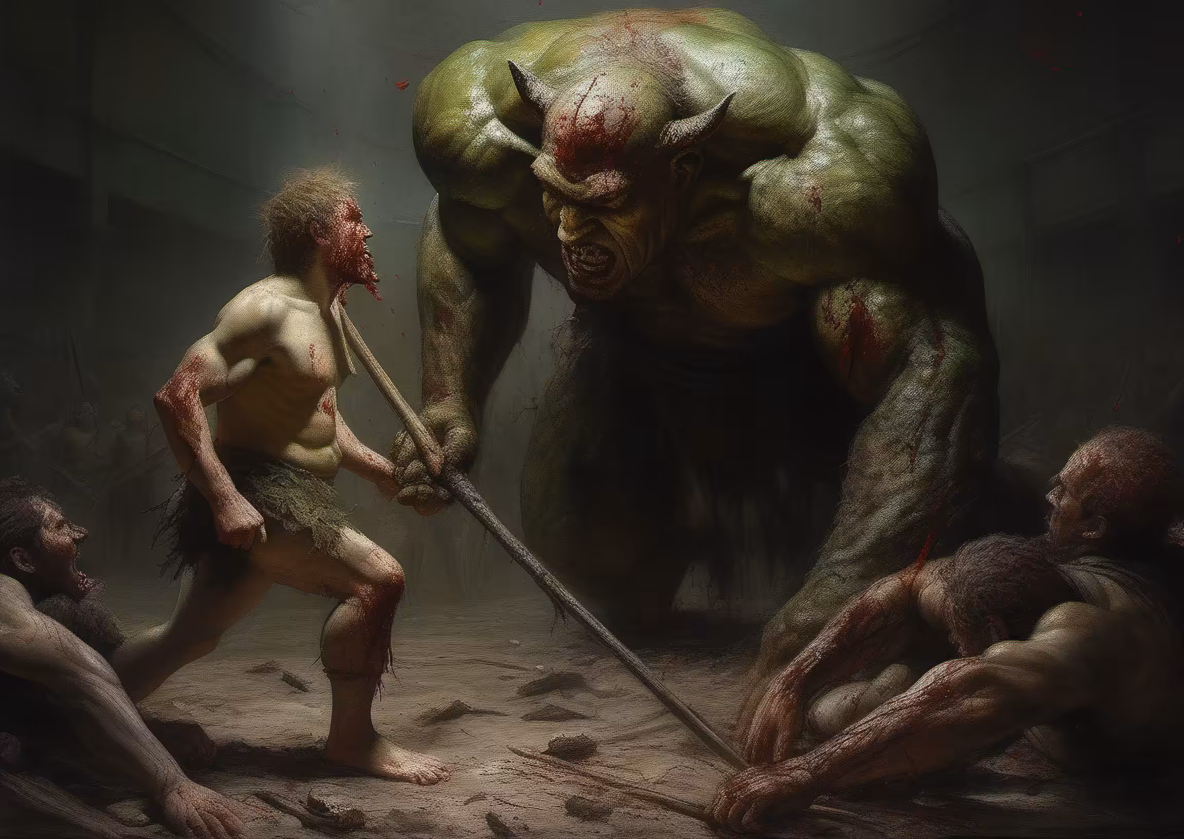 David and Goliath #4