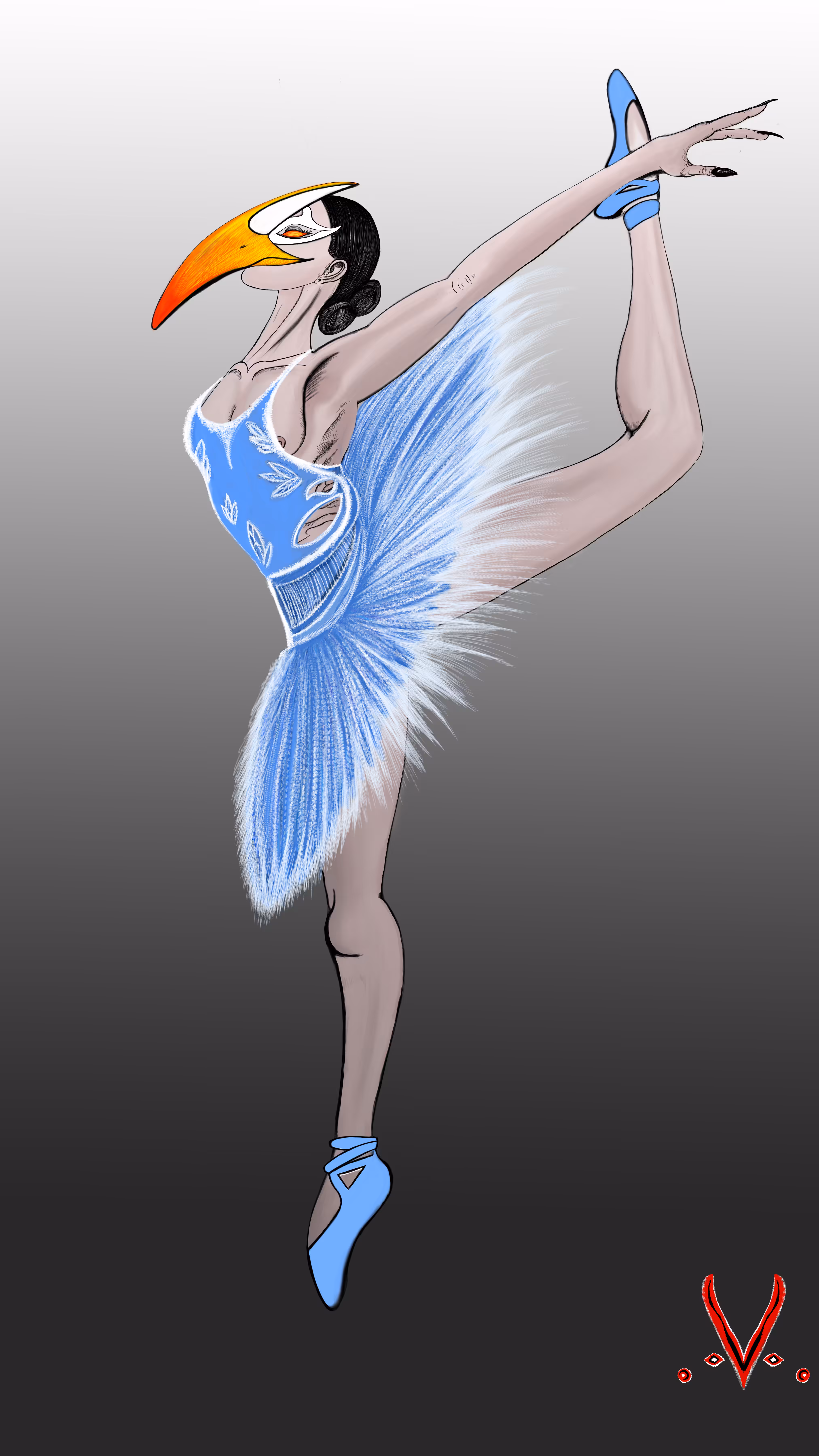 BLUE SWAN