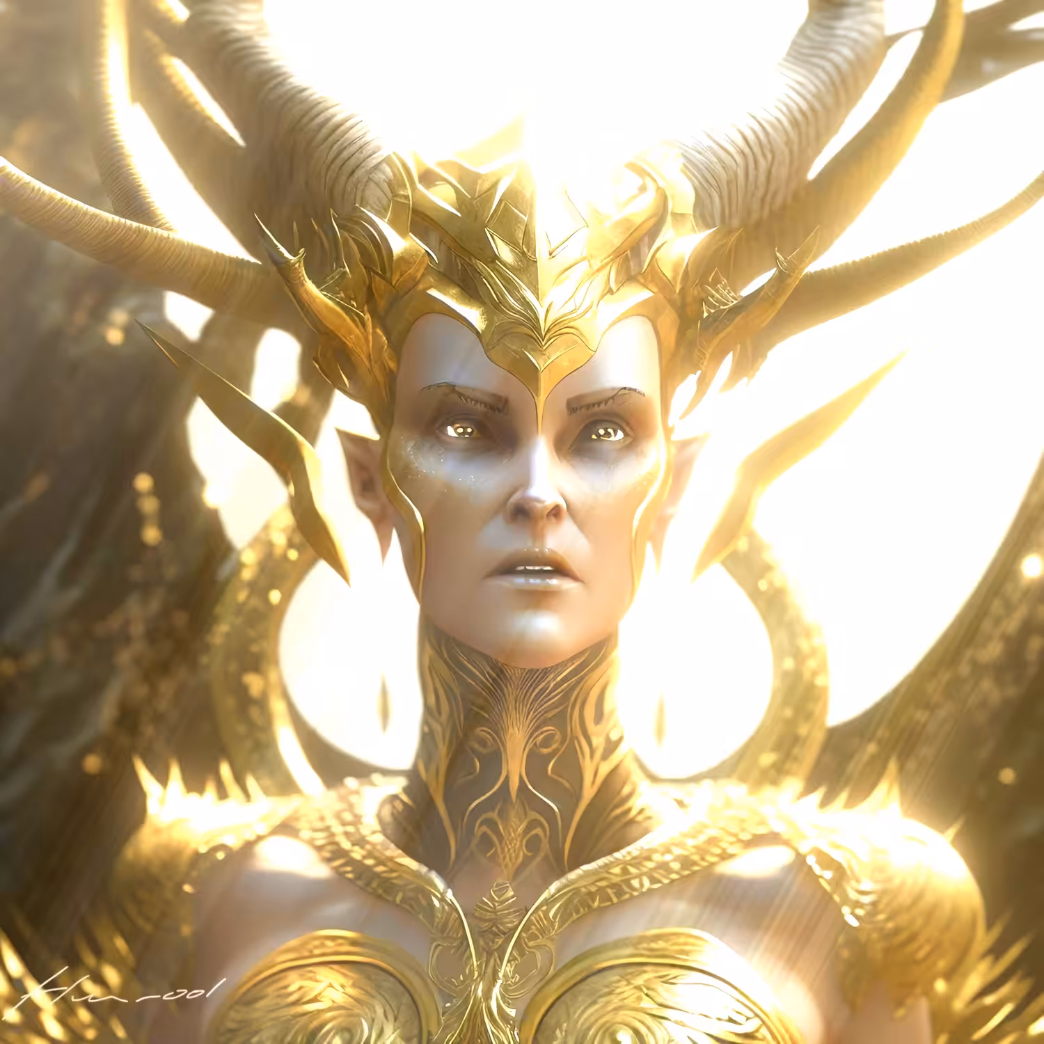 Ahazel Demon of Light #14/500