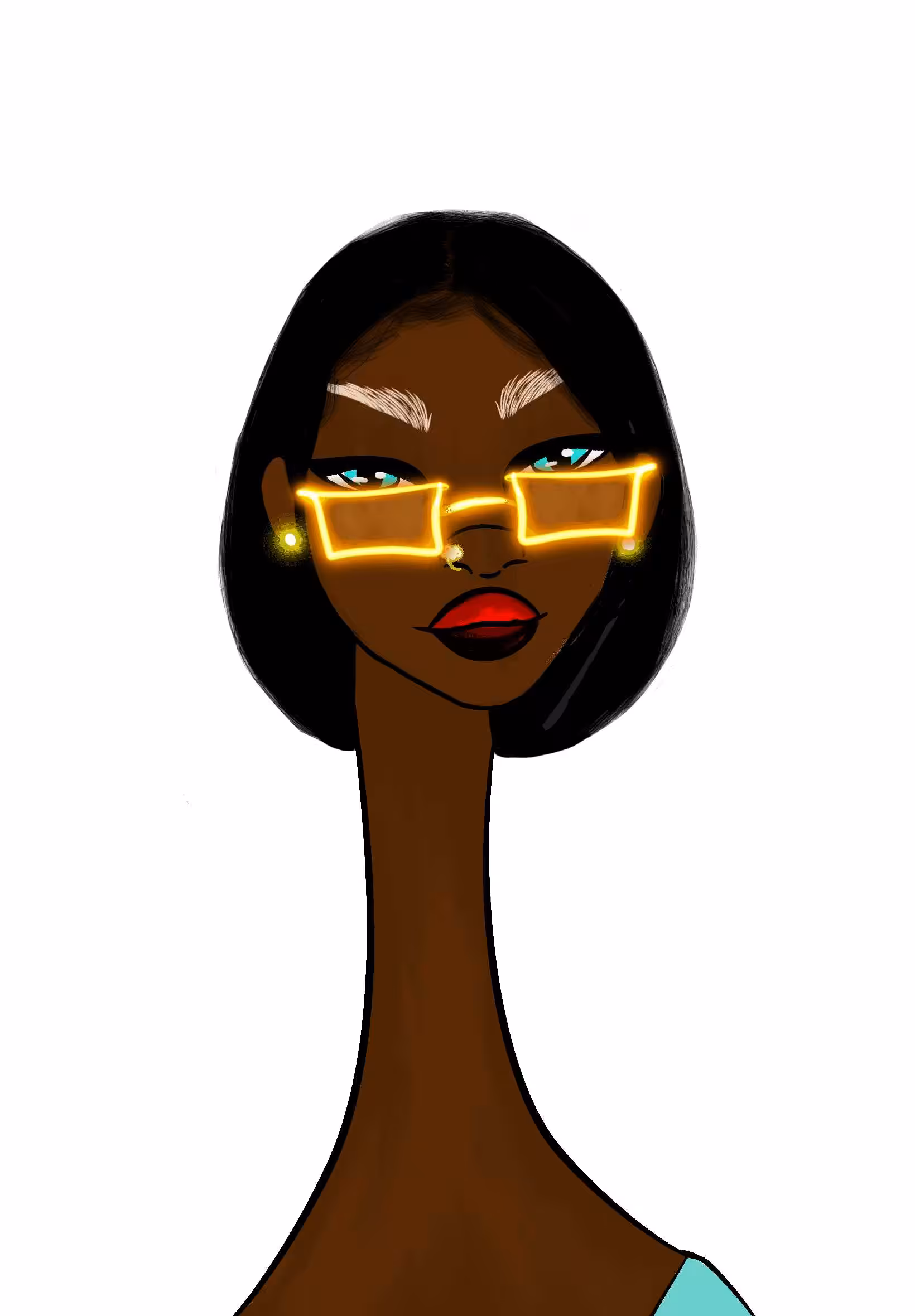 Long Neckie Ladies: Long Neckie Lady #899