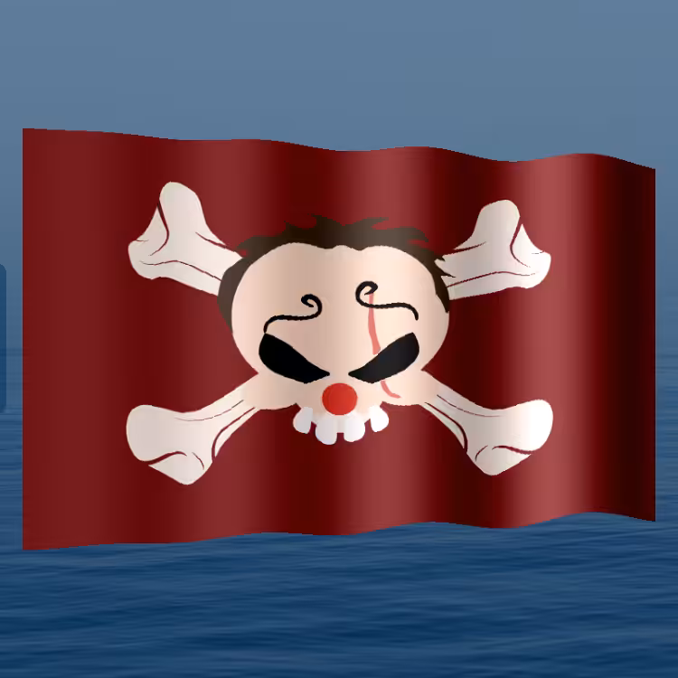 Jolly Roger Flag #235