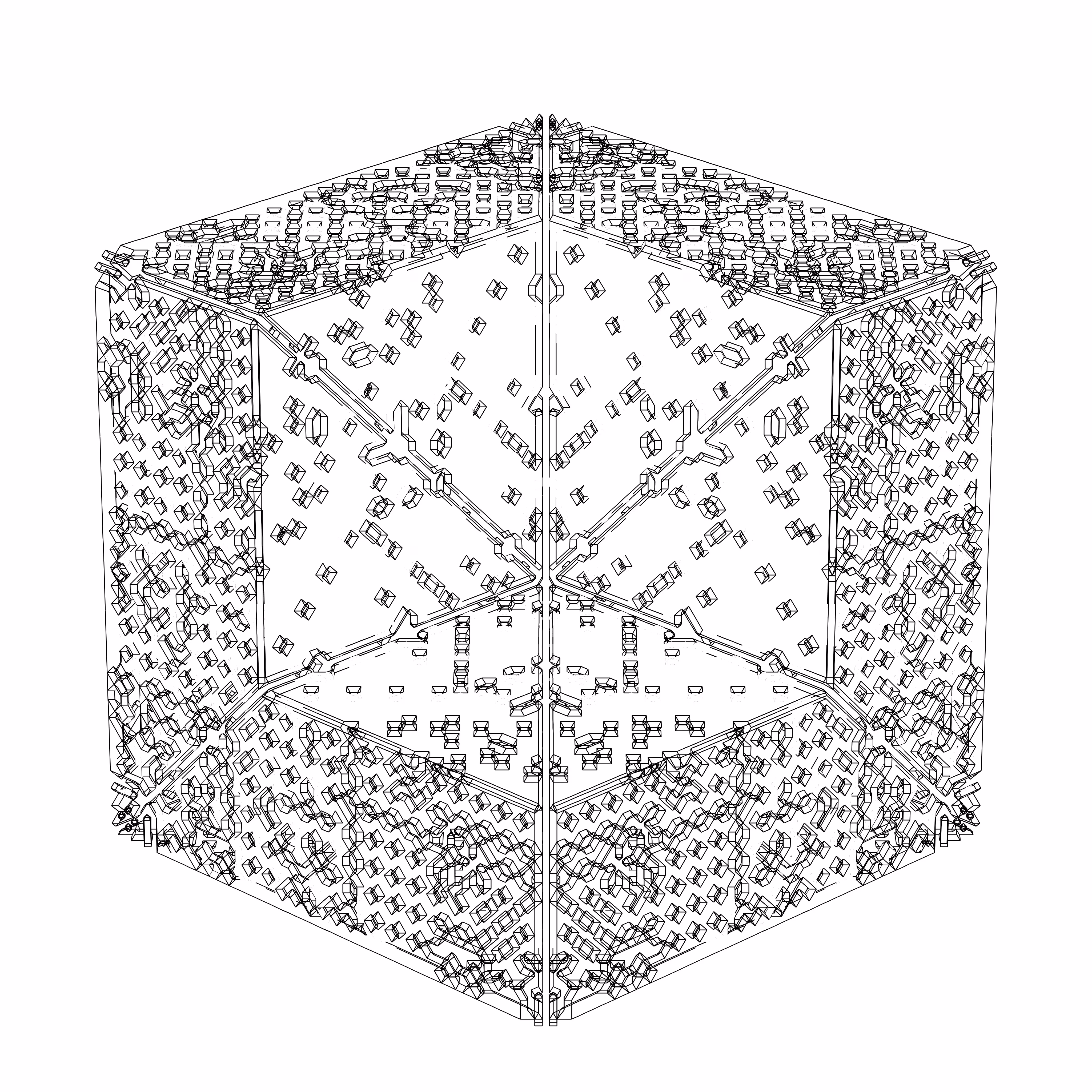 LL21 Alien Art Cube #914
