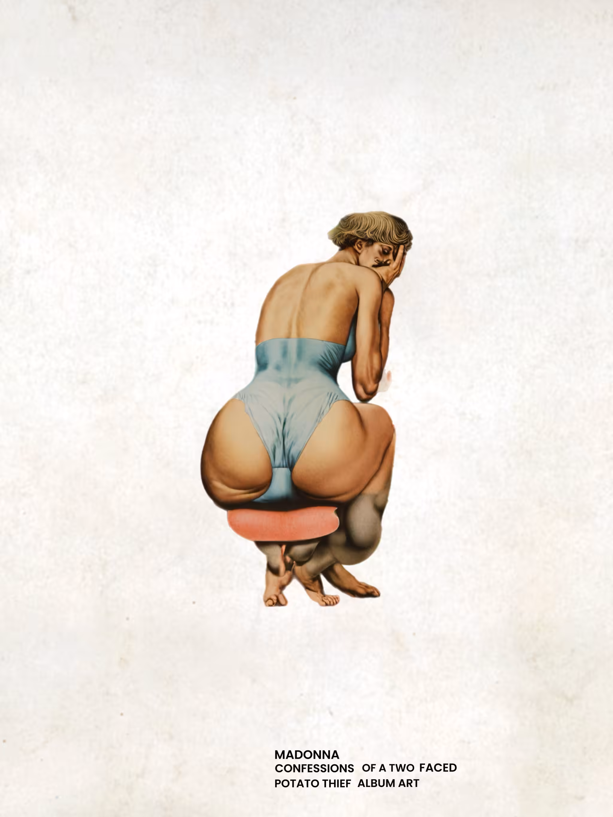 RECORD BREAKER: MADONNA CONFESSIONS OF A TWO FACED POTATO THIEF ALBUM ART