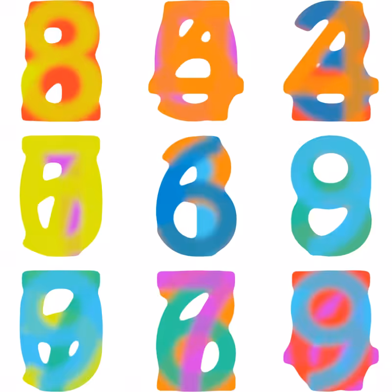colors as numbers #3