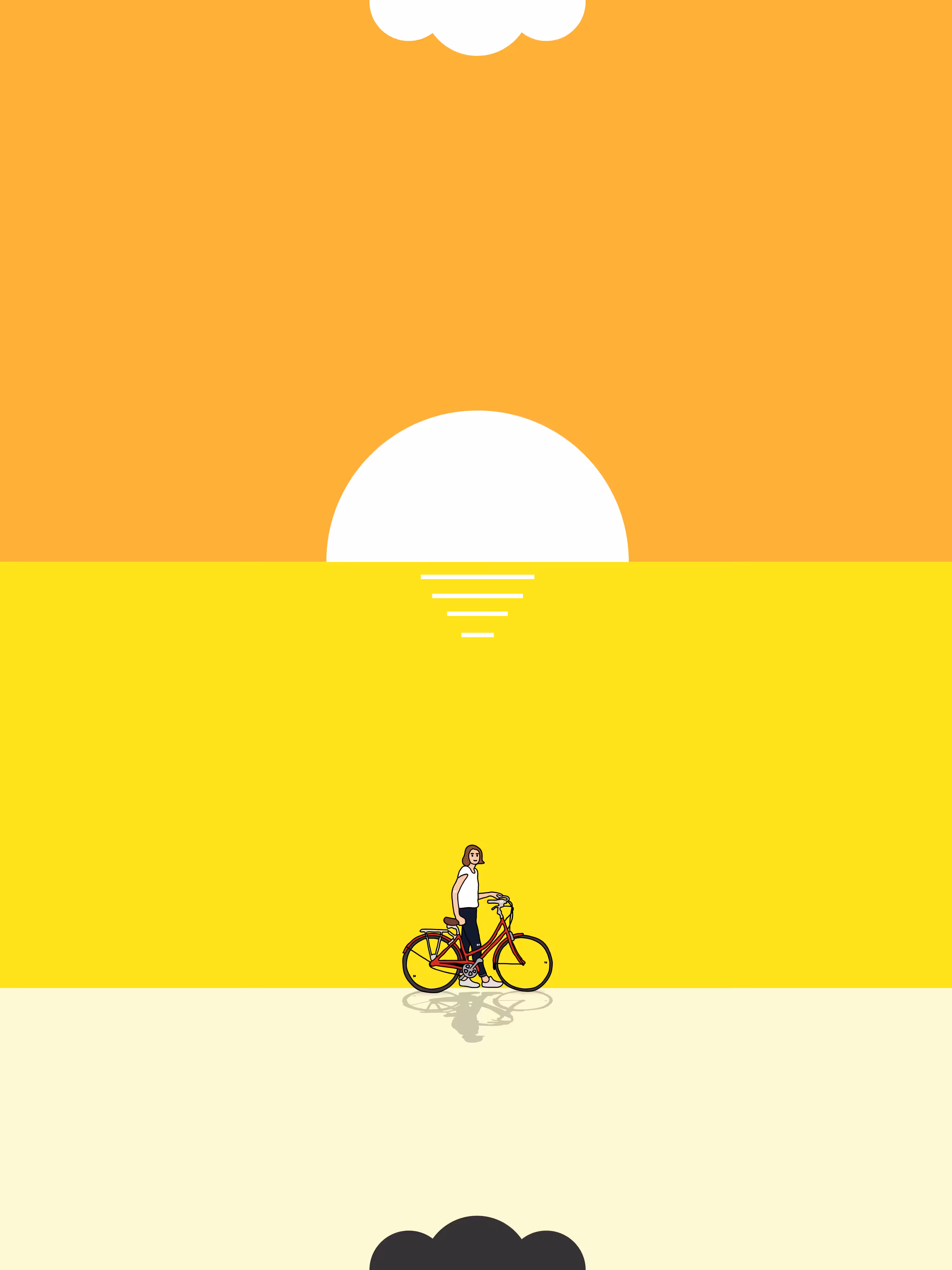 Red bike