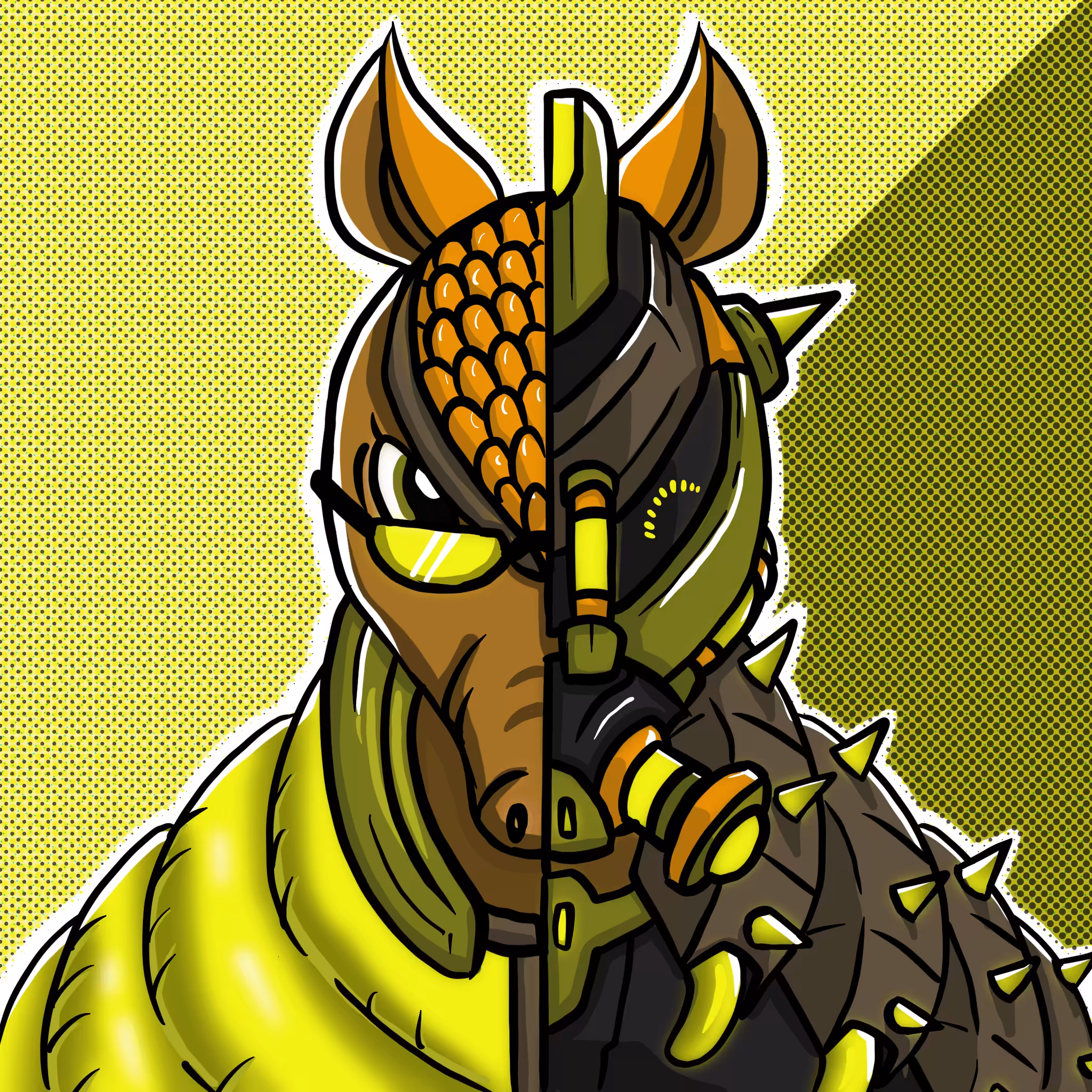 Armadillo / Spike ball (common)