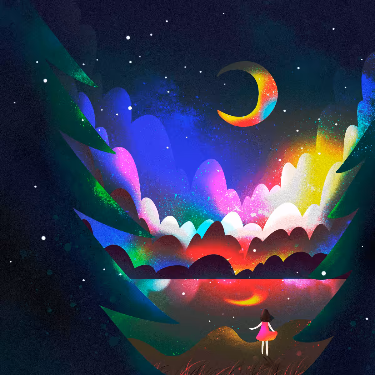 Forest night