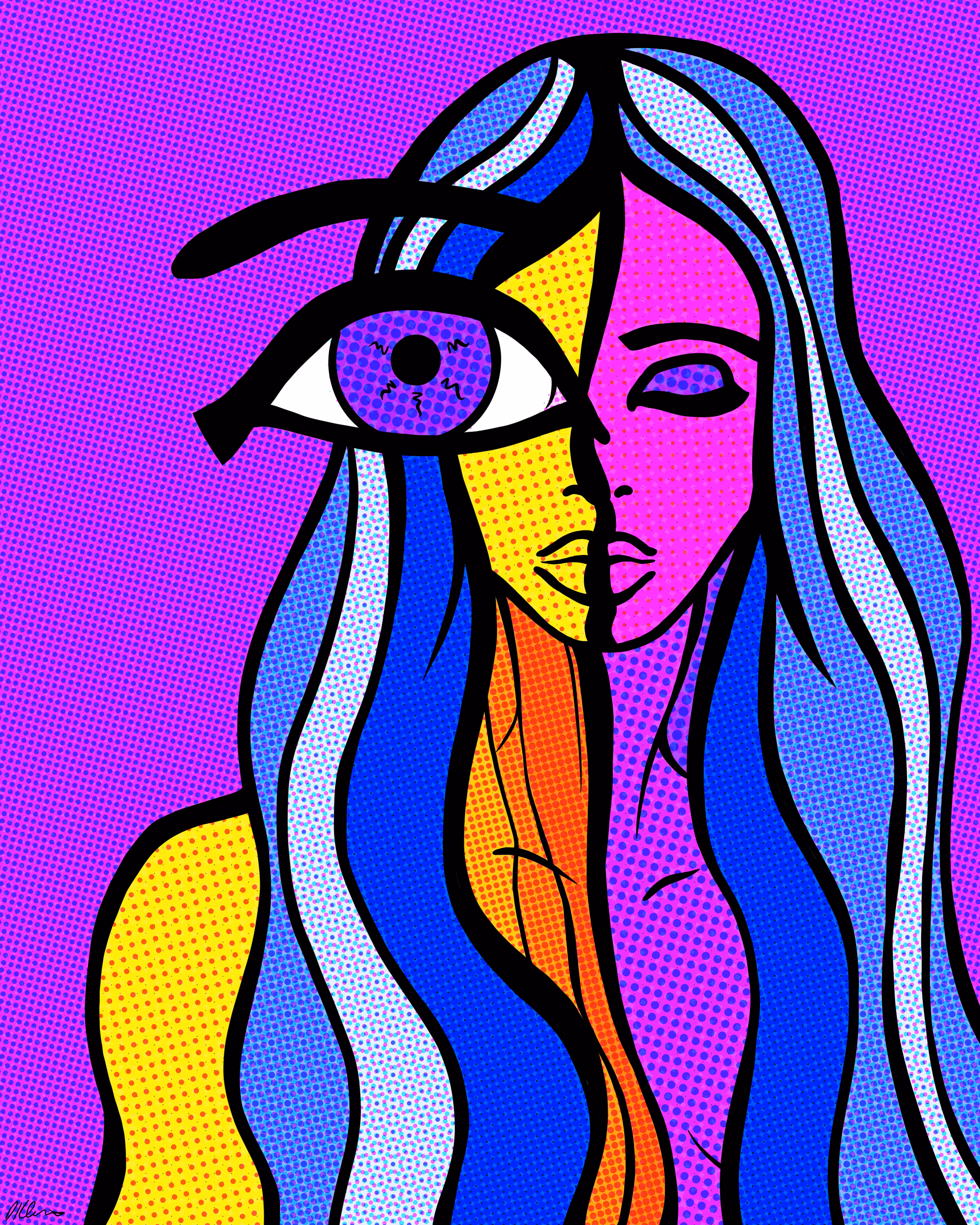 Her mind's eye