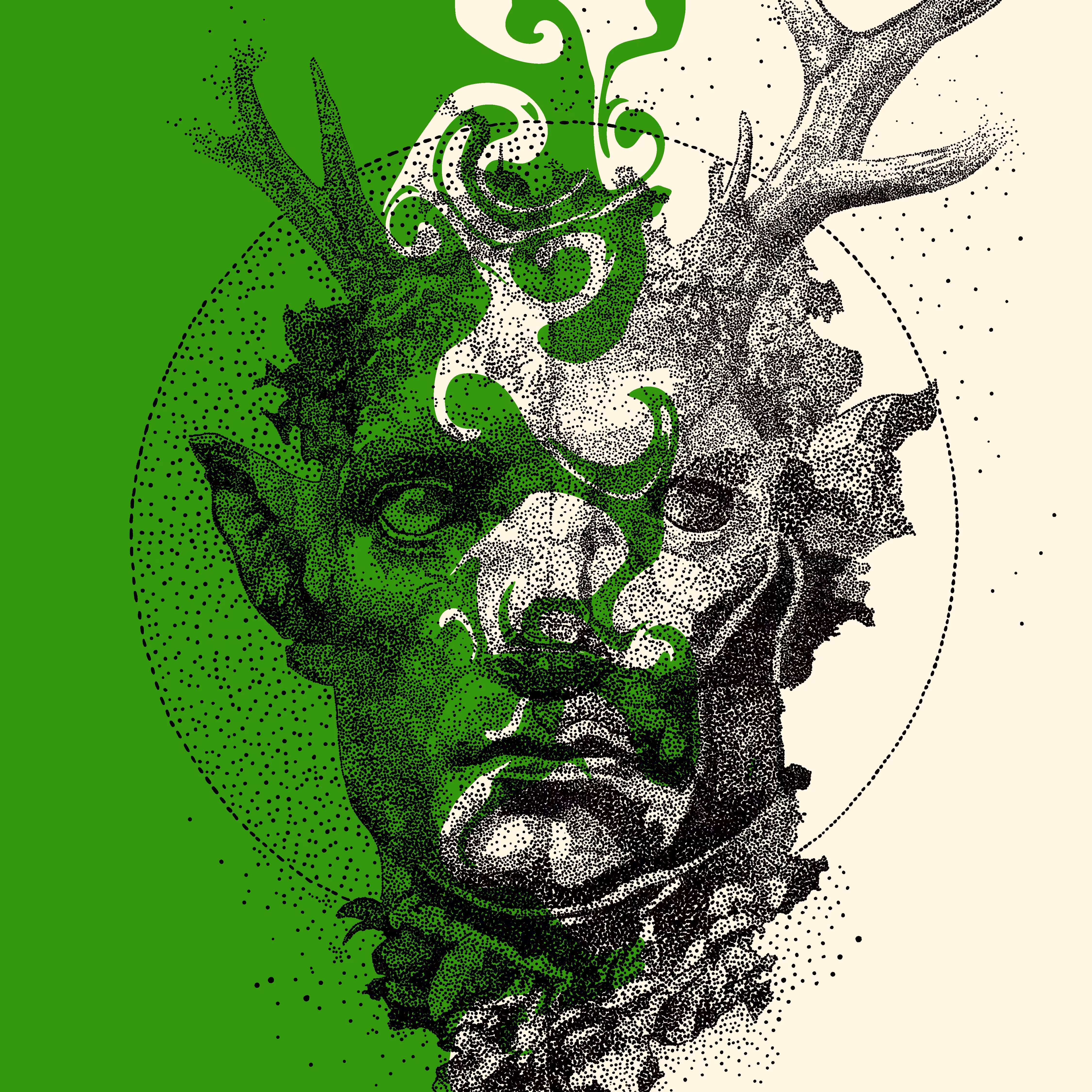 Digital Art - 2026: Your crown is rusty, King!