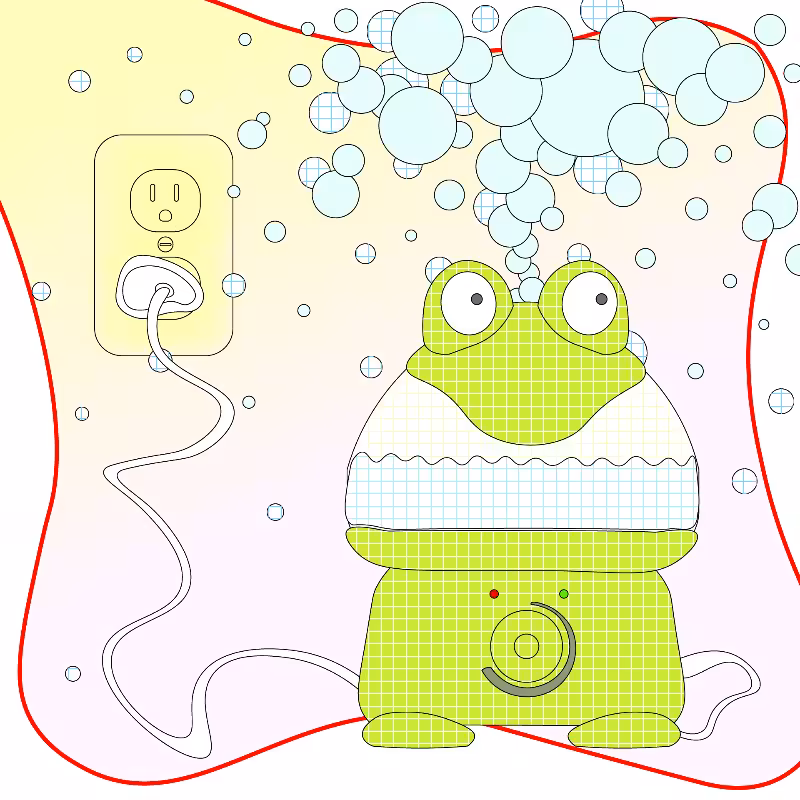 Frog Humidifier #30