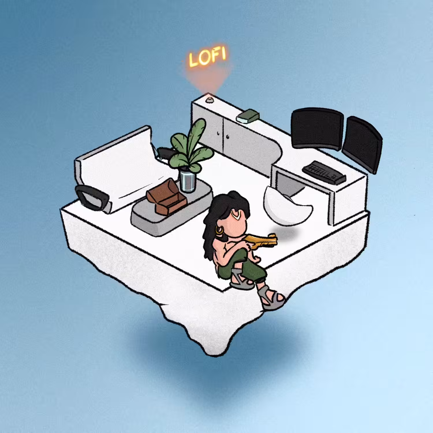 Lofi Roomie #50 ( Rama CyberX )