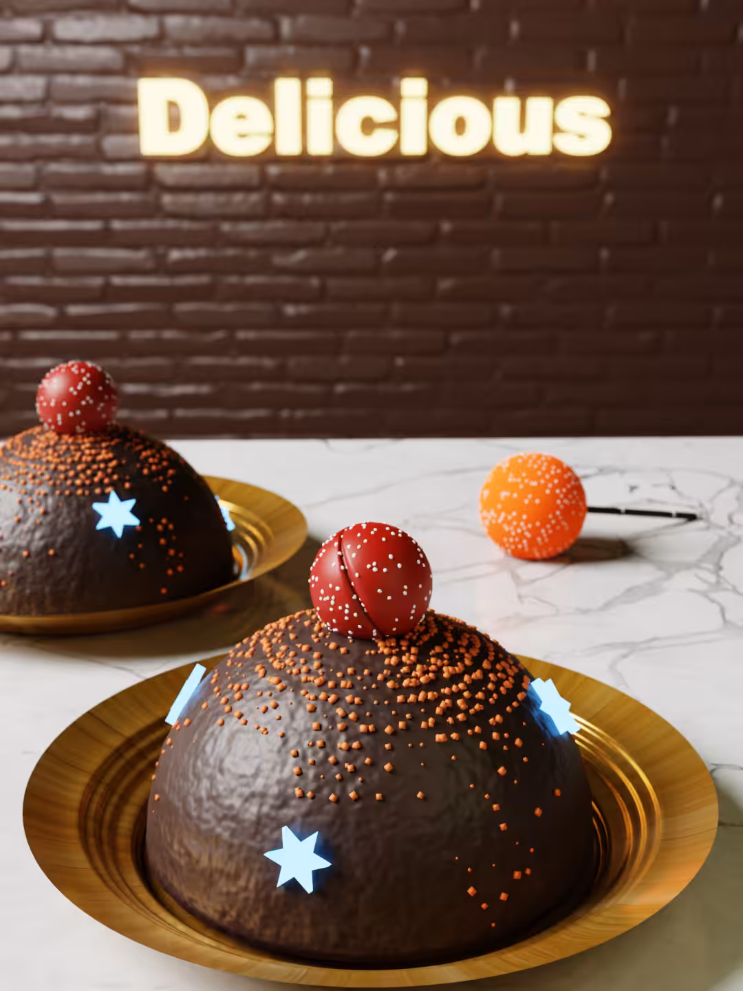 Delicious Chocolate Ice Cream