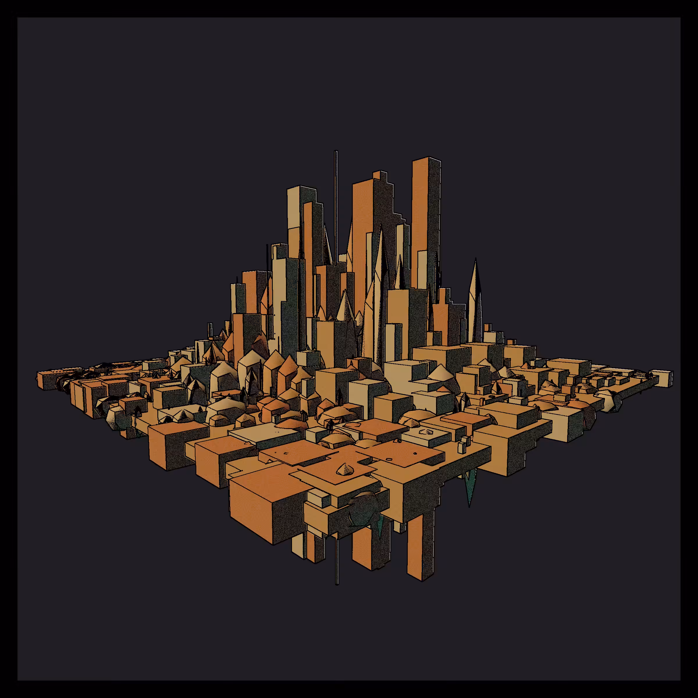 Crystal forest #49