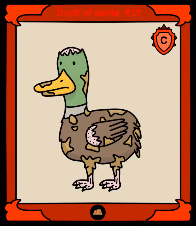 Duck of cards #17