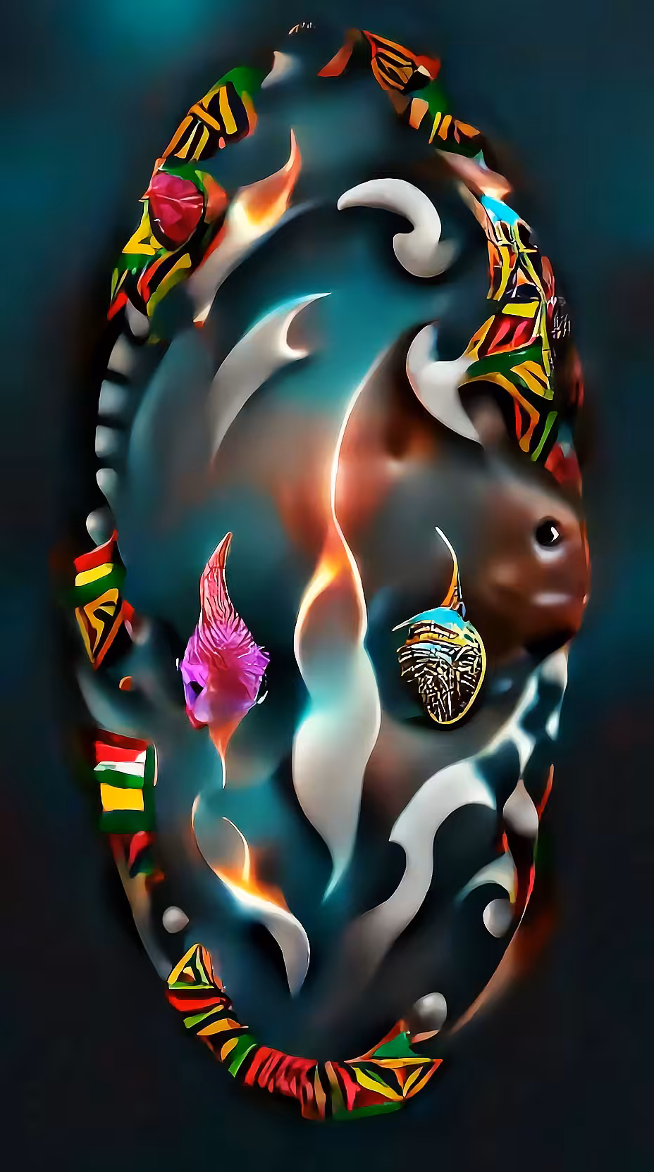 6 Tribal Shields - Sulaiman Tribe