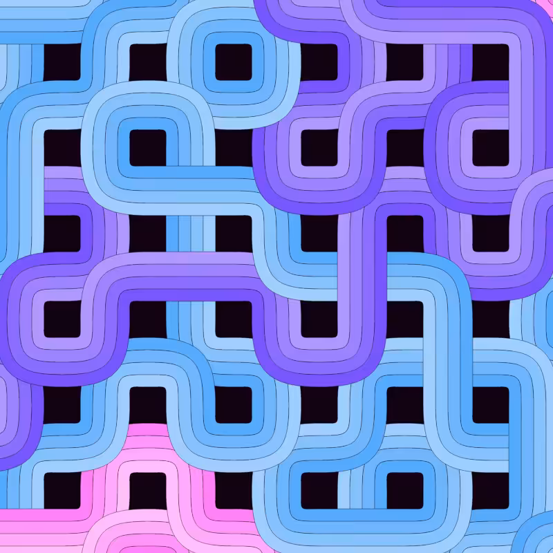 Bézier Truchet #72