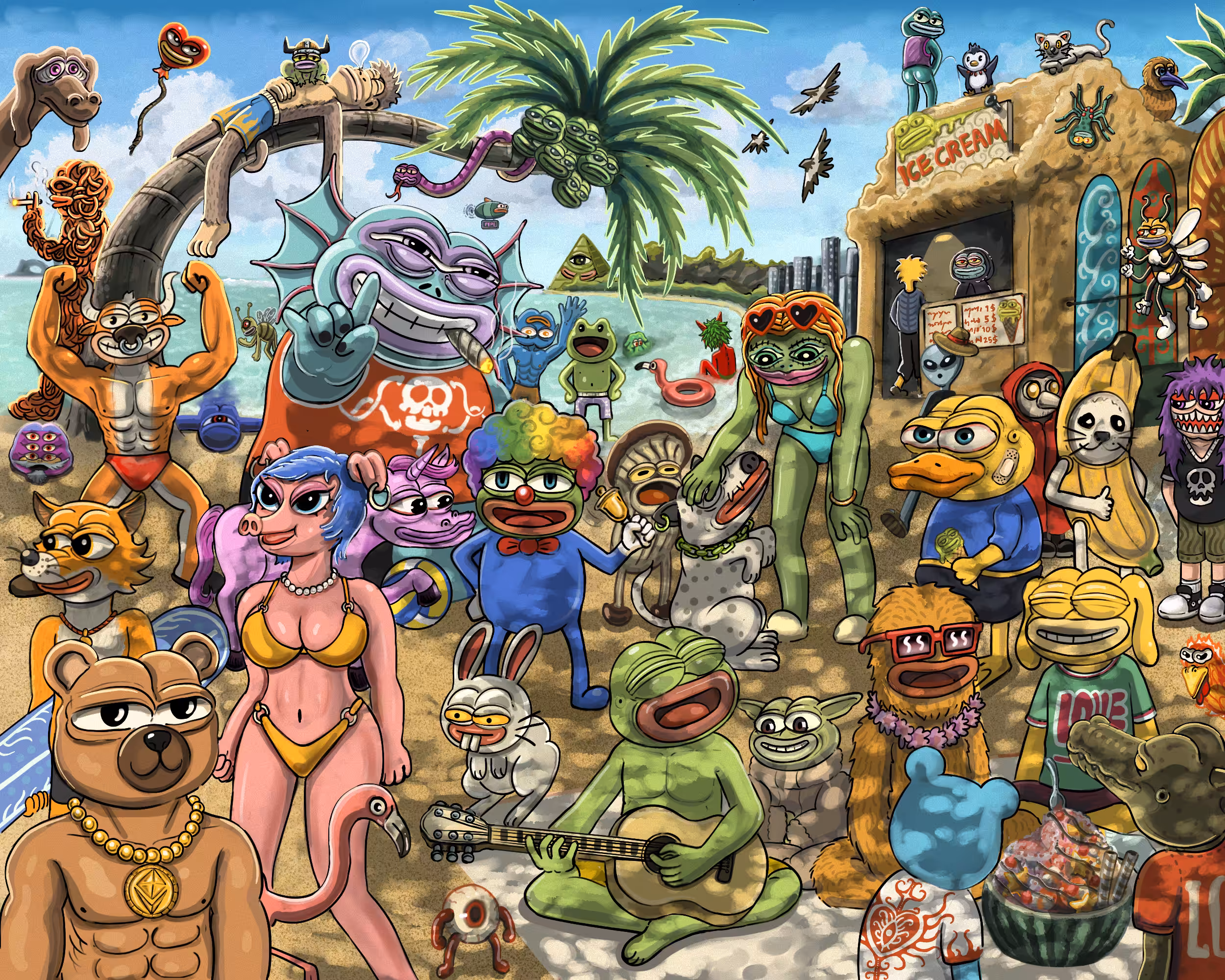 Vacation Frogfam
