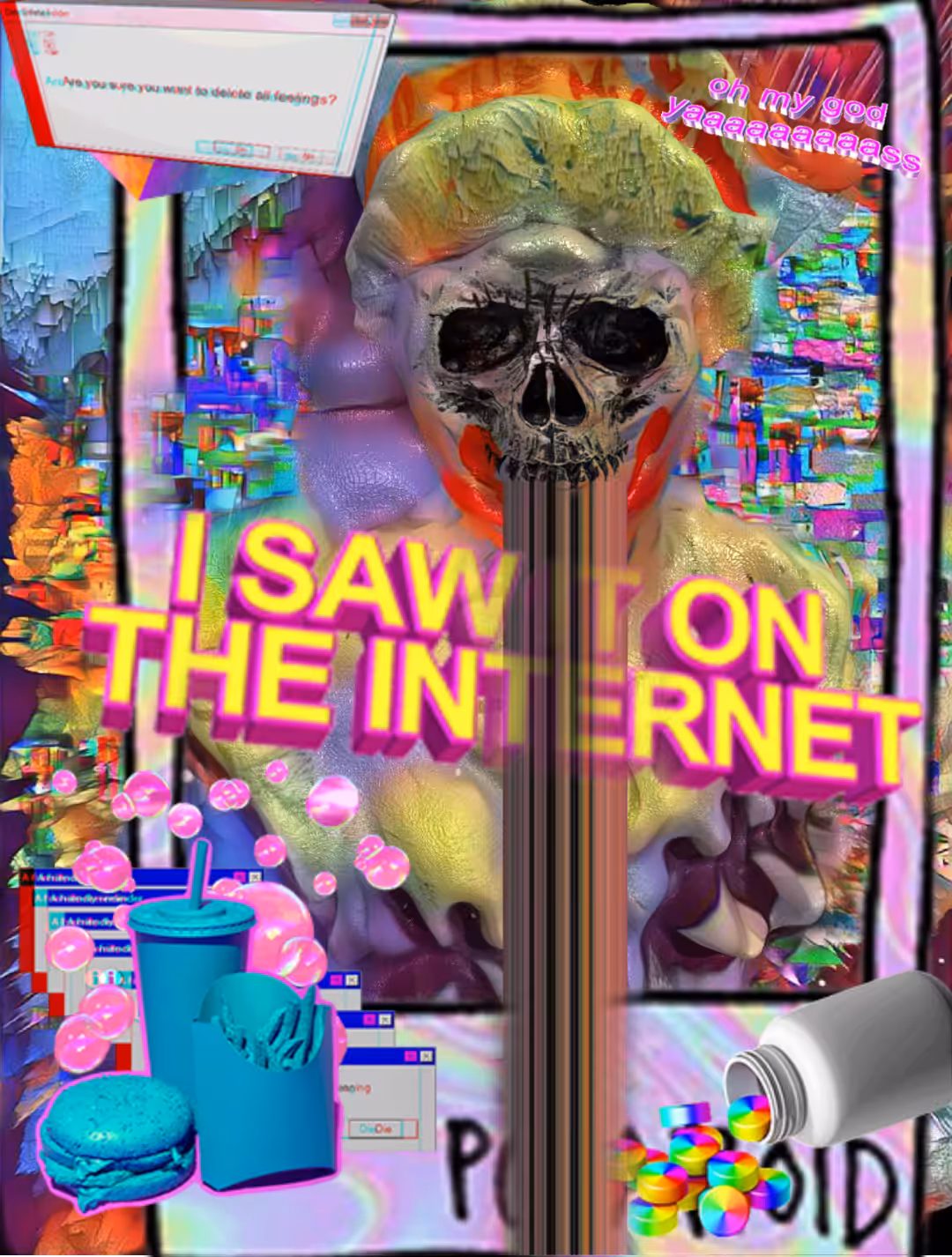 i saw it on the Internet