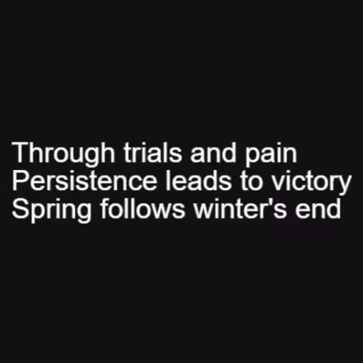 Through trials and p...