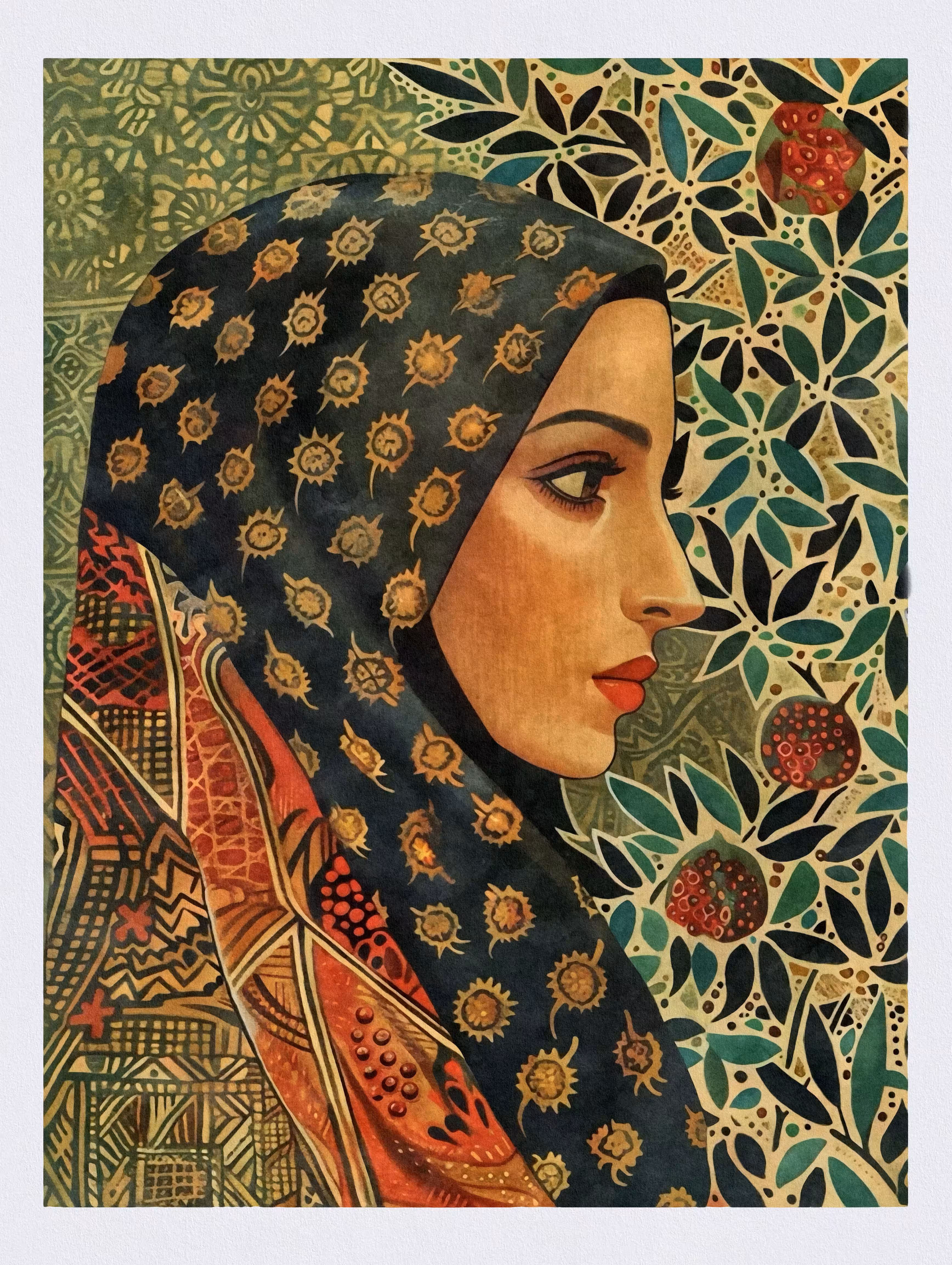Ancient Echoes: The Pomegranate and Olive Series - 5