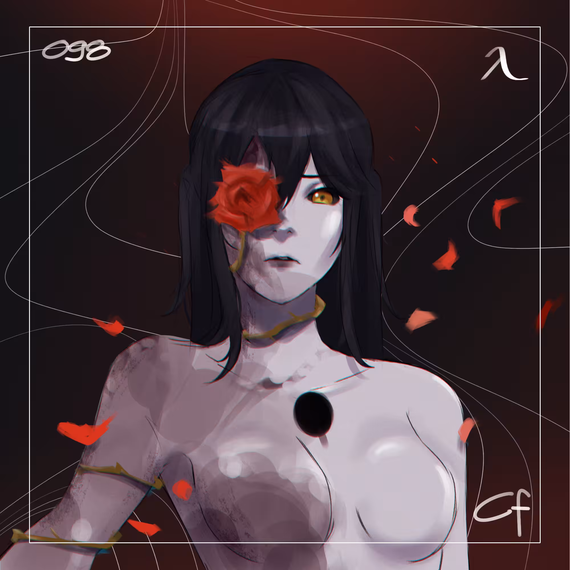 D=cayed No.17 - Cf λ