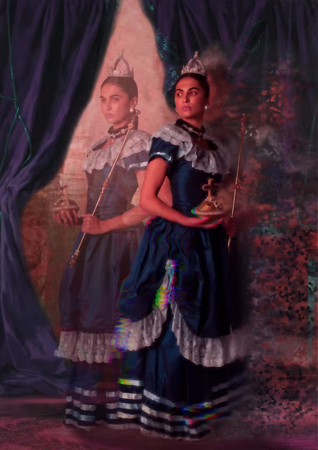 Double Exposure - Queen Victoria #1