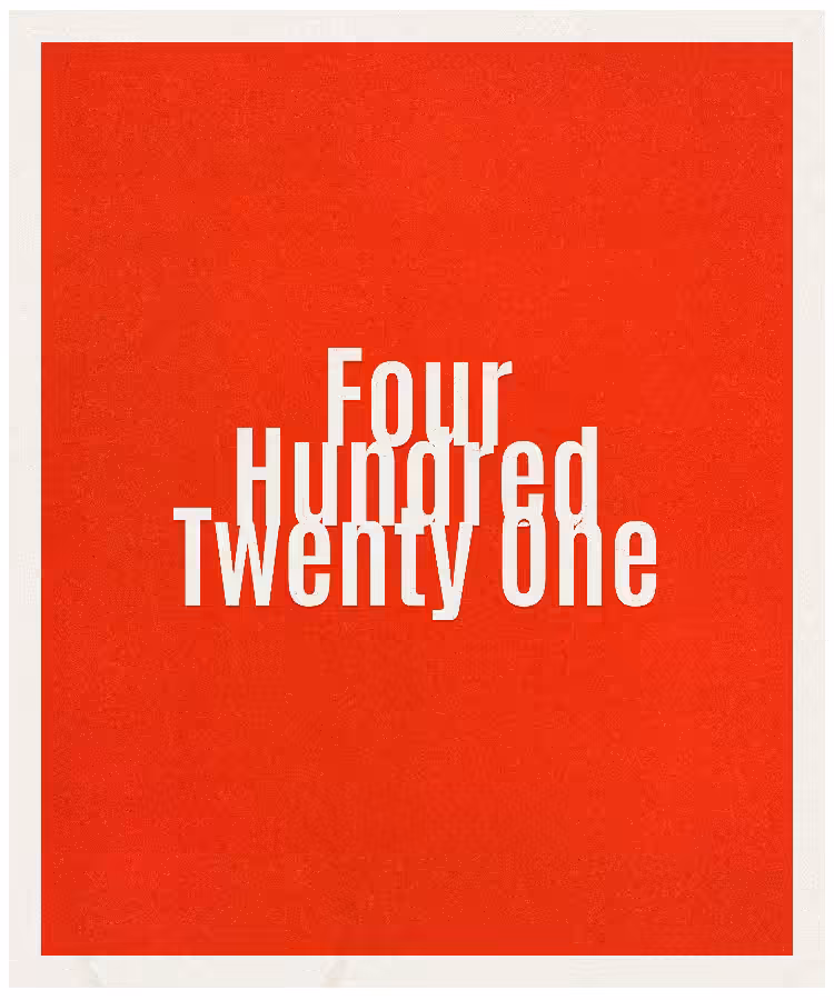 Count #421