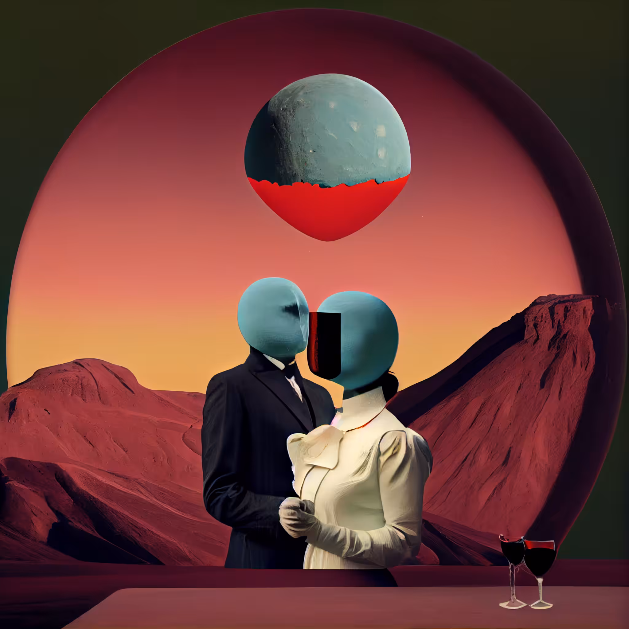 Valentines on Mars