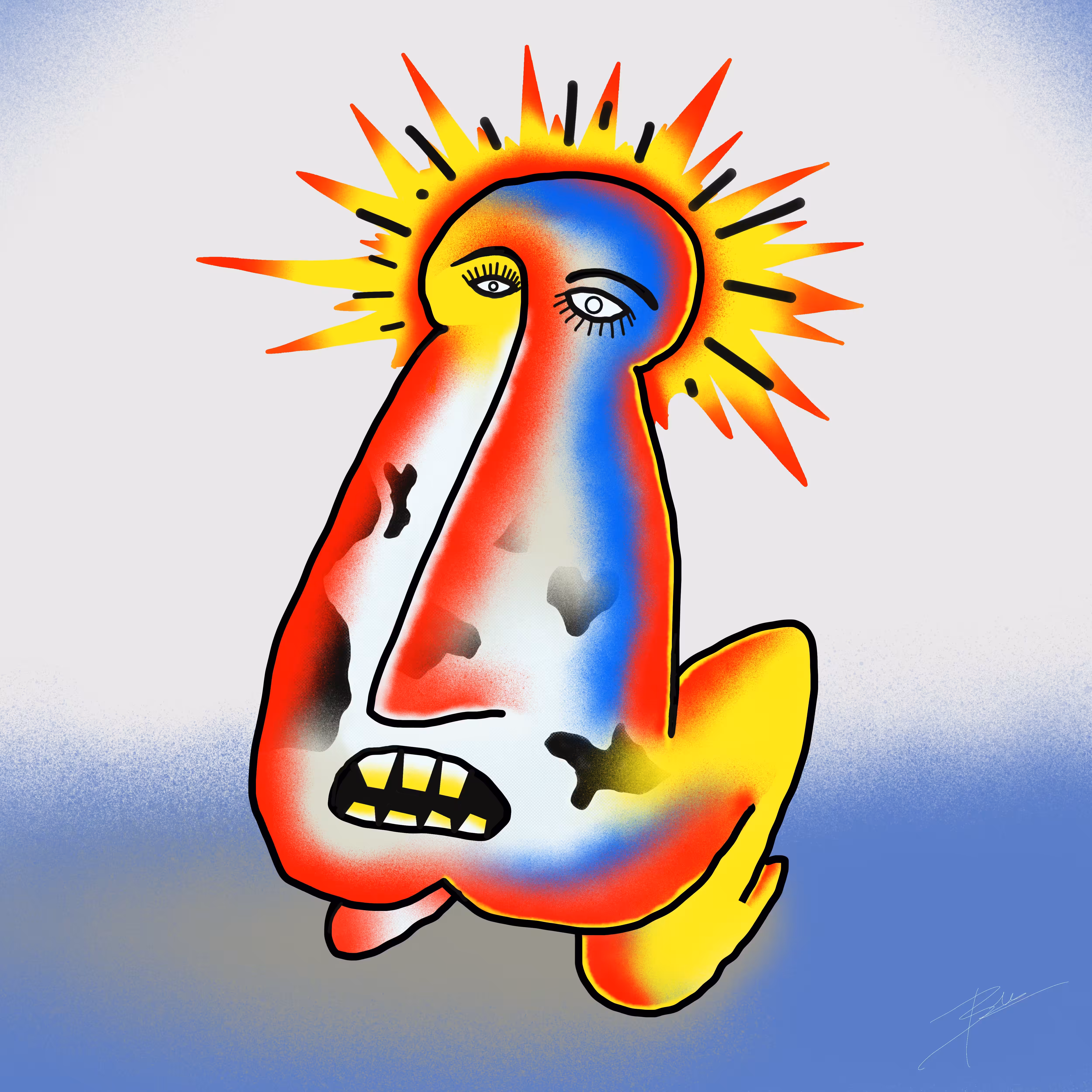Creature from the psychic world