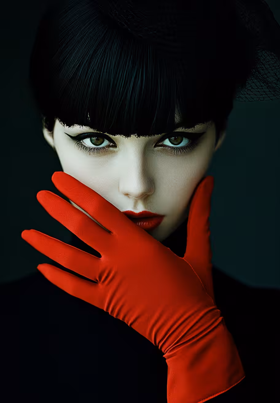 Black and red