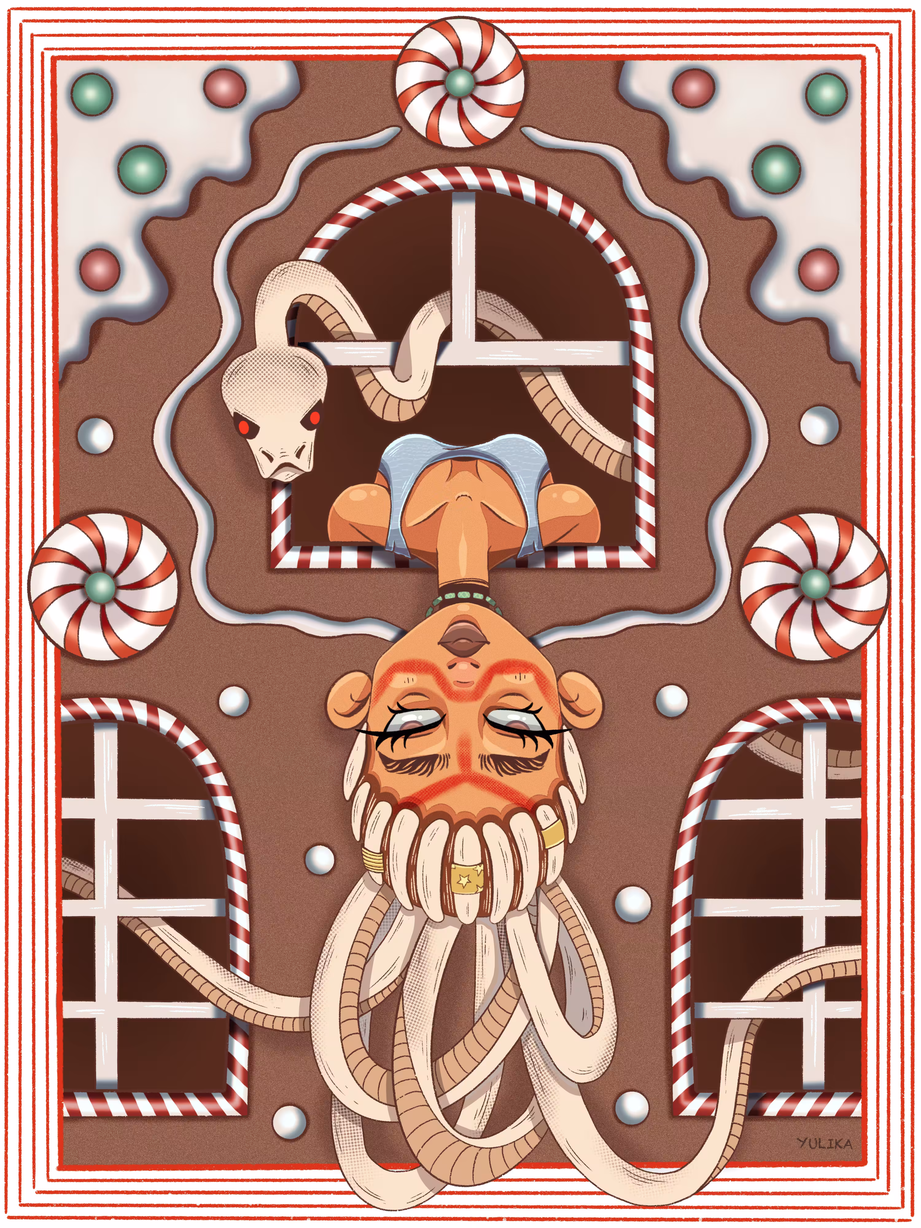 Gingerbread house.