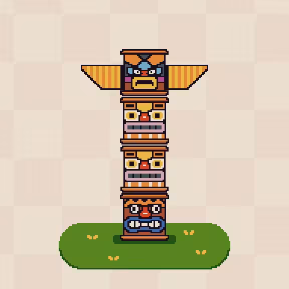 Tiki Totem #27