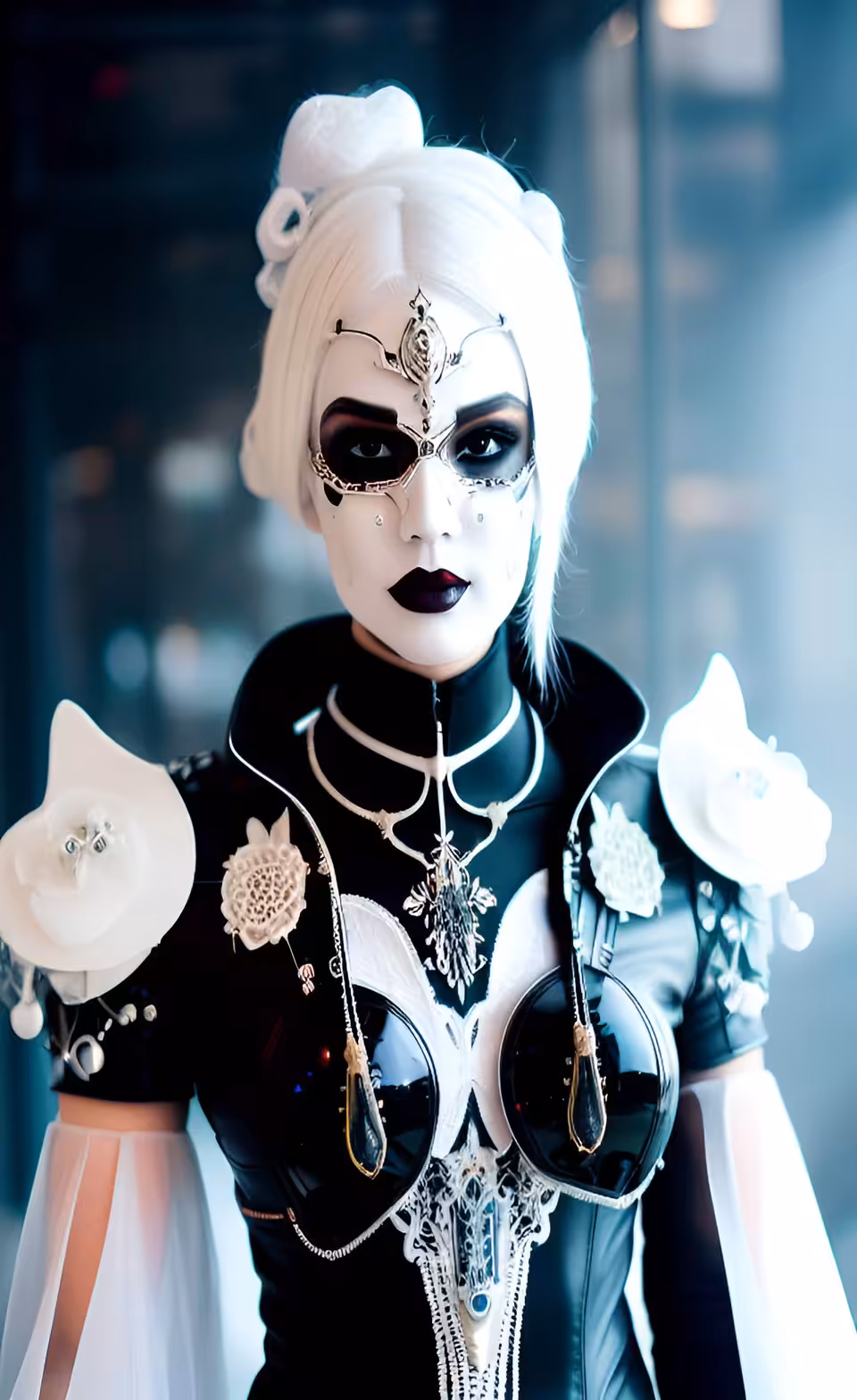 Fashion art gallery: Black and White style #55