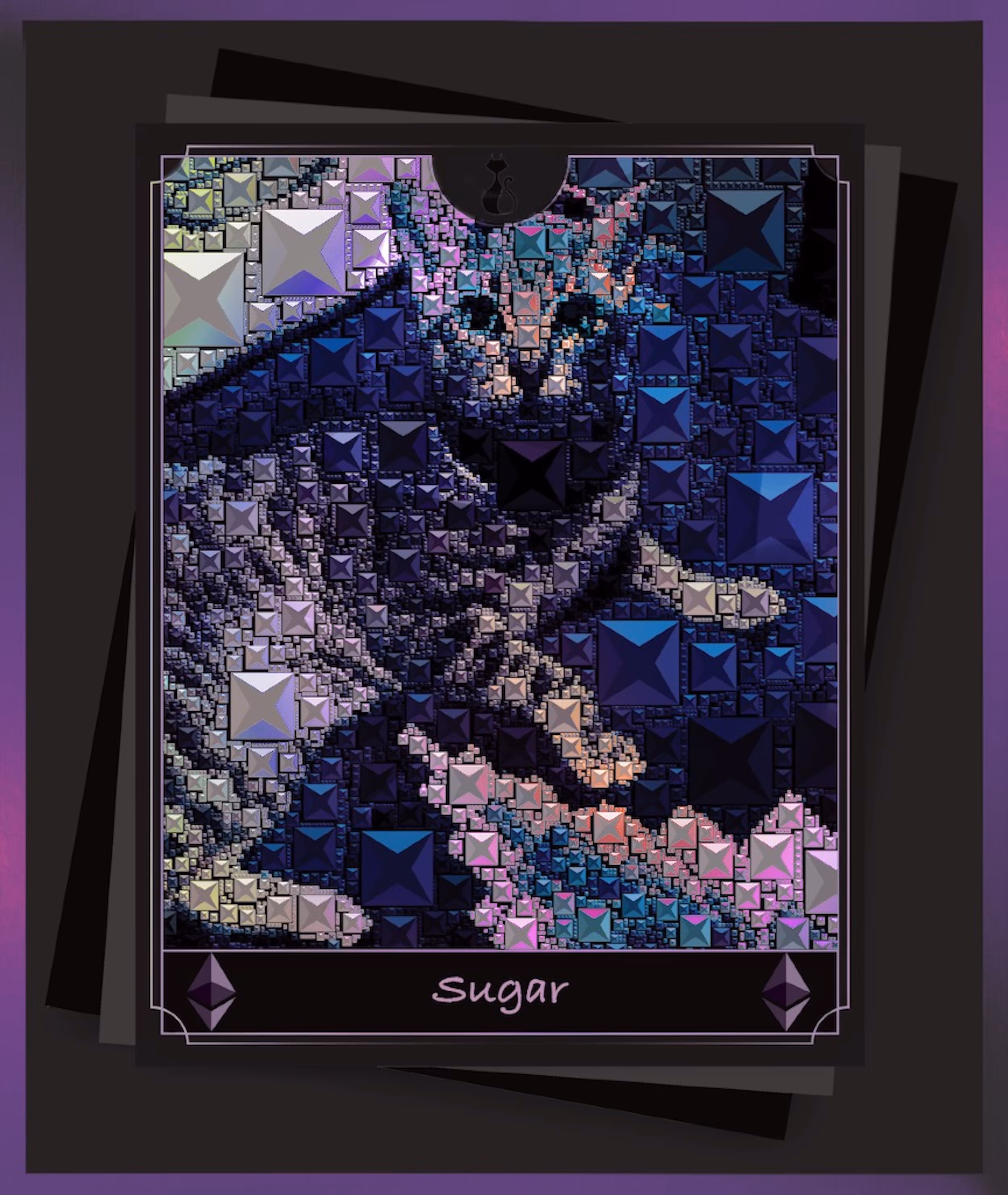 Sugar // Psychedelic Kitties // Rare Card