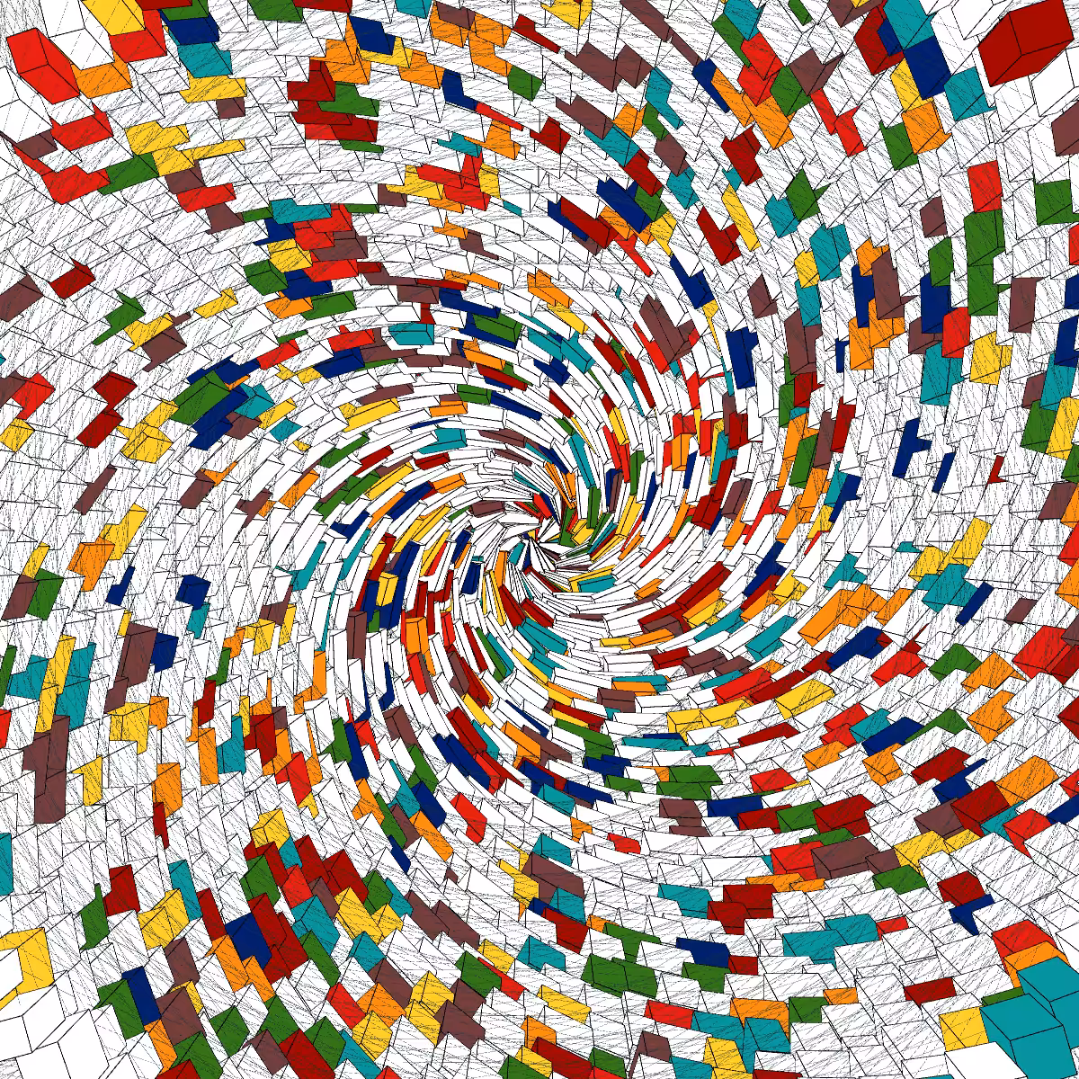 Arranged mess #51