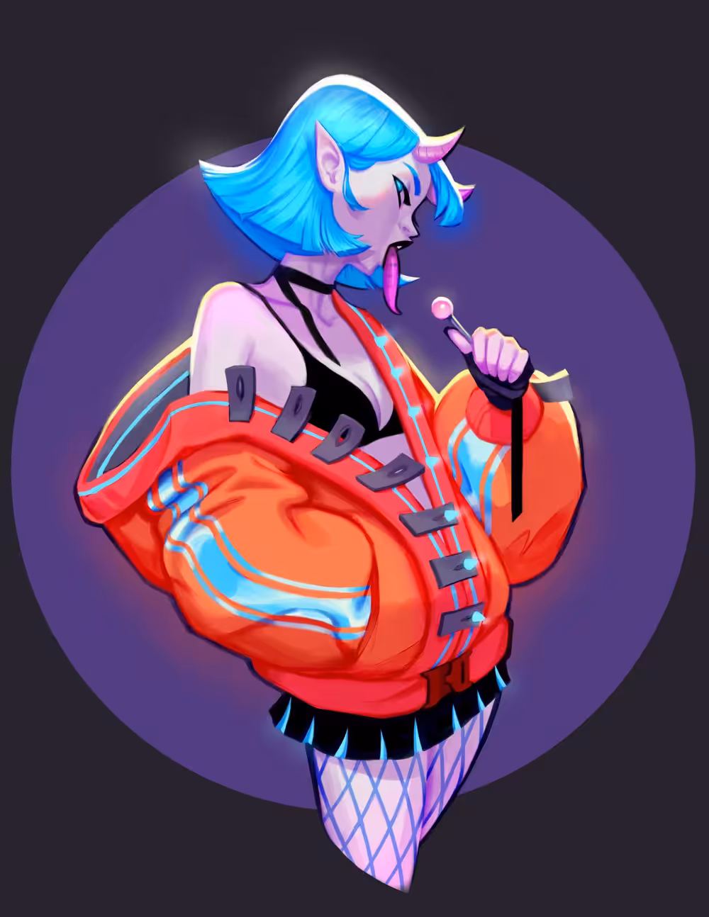 Demon Girl (Commission)