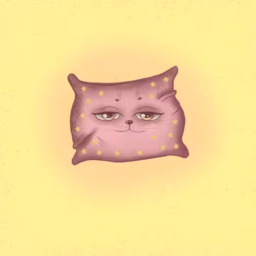 cat pillow