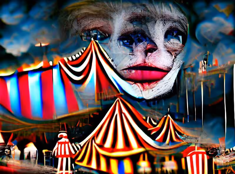 Abraham's First Works: It’s a lot like a circus, Up in here, my dear. It’s beautiful, it’s magical, & it’s terrifying me all at the same time.