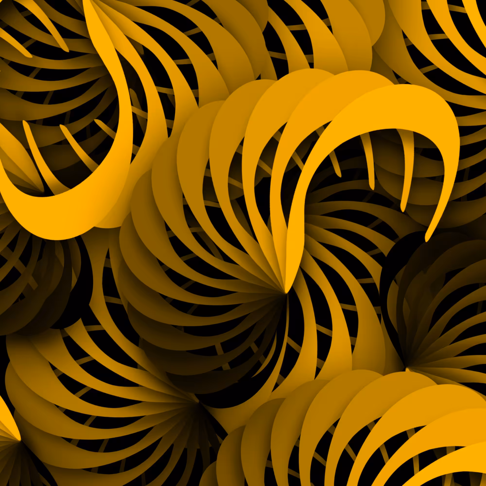 'ن' Spiral