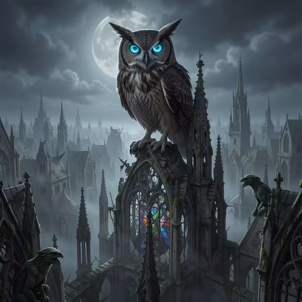 NightCafe Creations: Owl 10