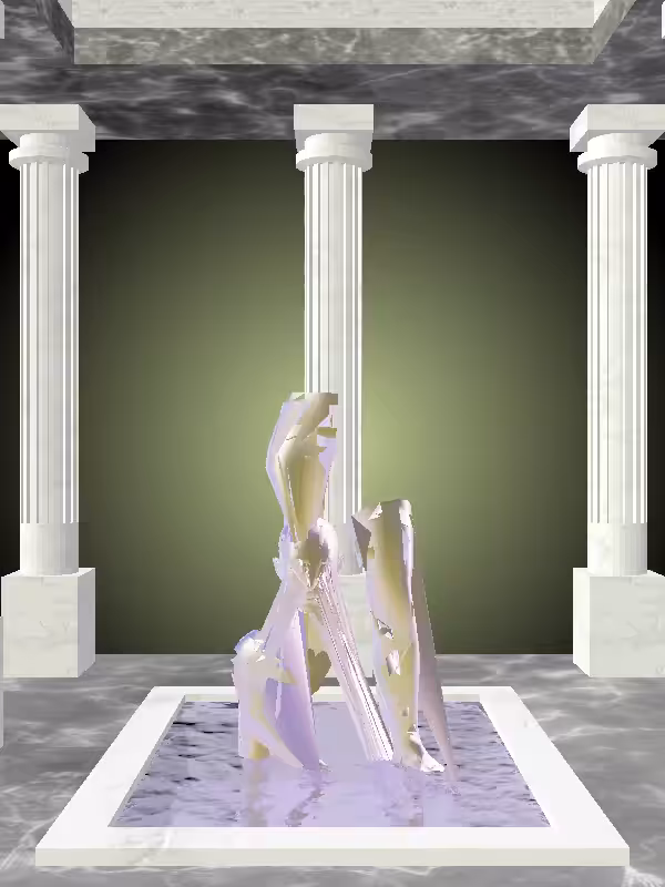 HeavenComputer: The Plotting Shimmery Violet Garden Man #5526