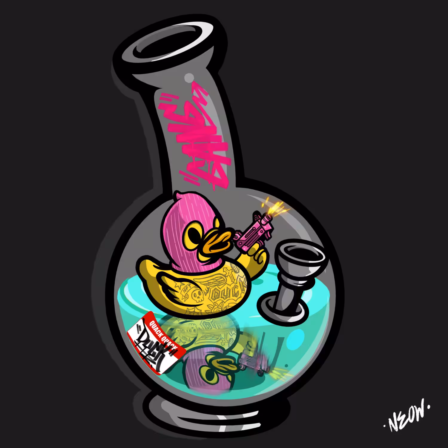 MR.DUCK IN DA BONG: MR.DUCK - Gang & Bang Pink