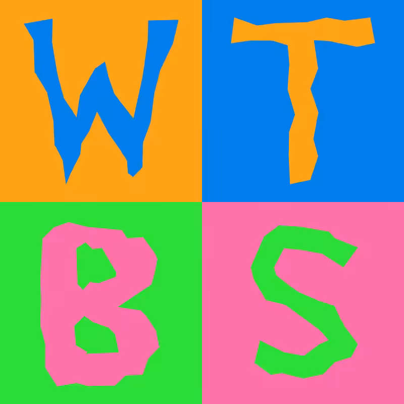 Waiting To Be Signed Logo with Wobbles #164
