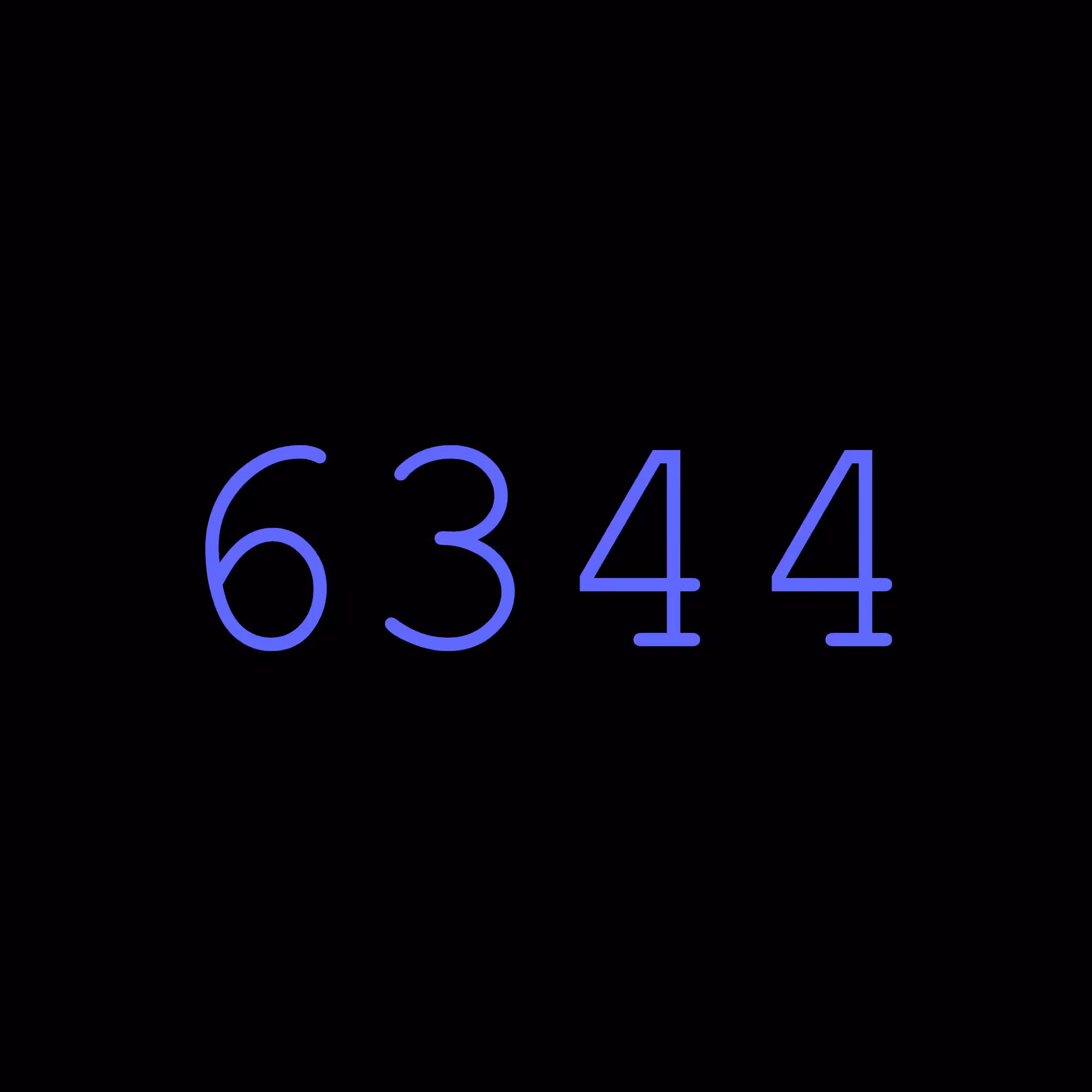 6344