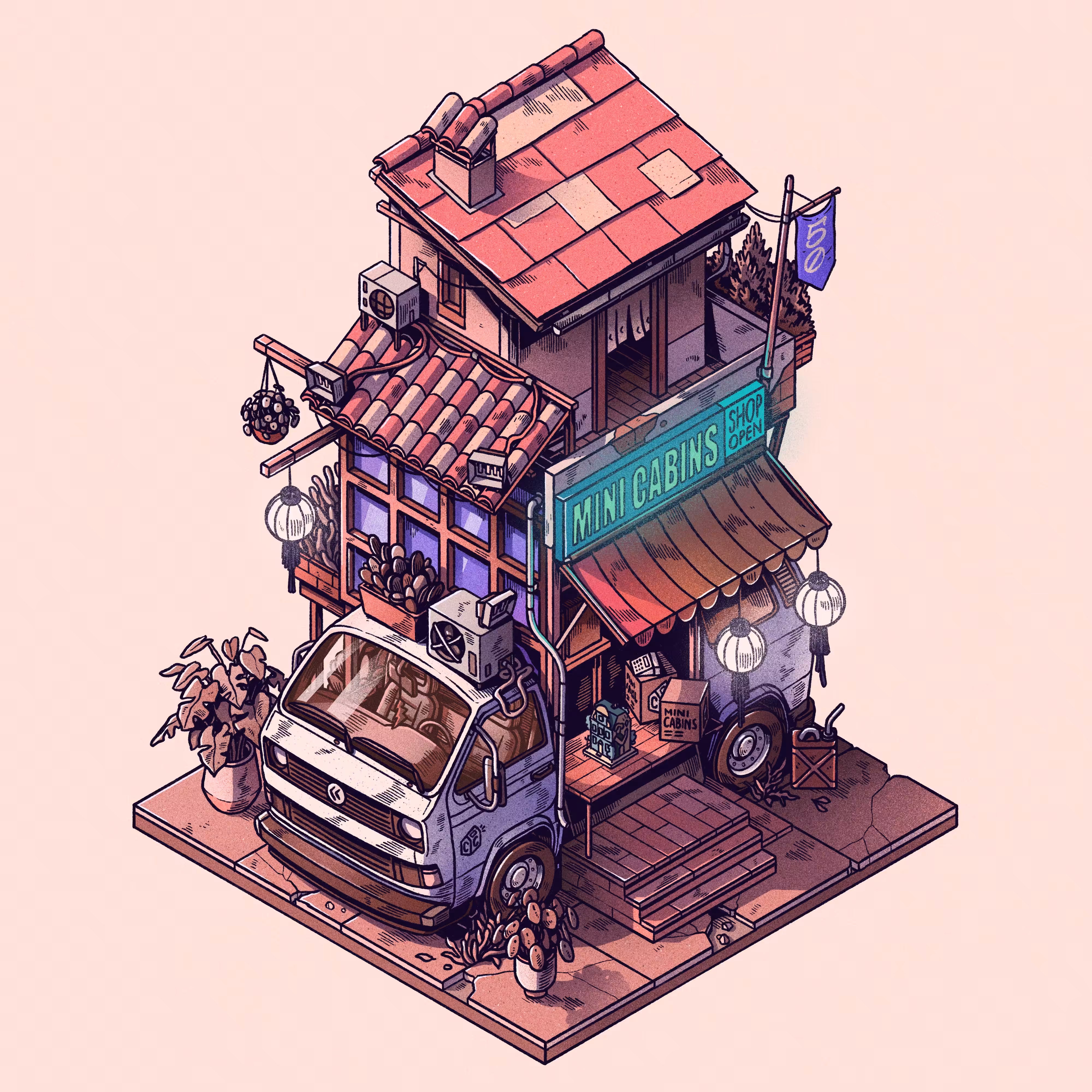 Curious Cabins #50: Caravan #716
