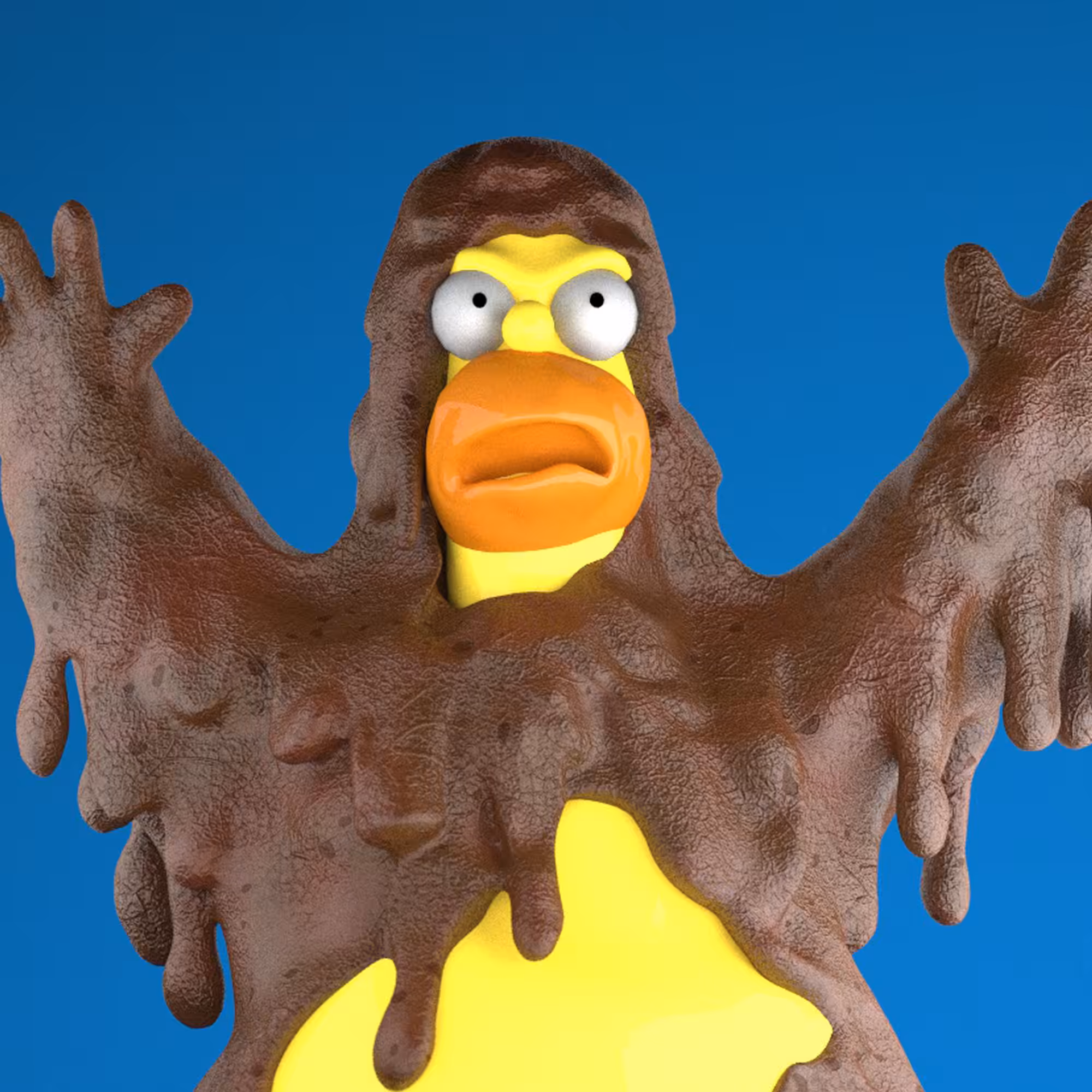 Homer Simpson Sasquatch #2
